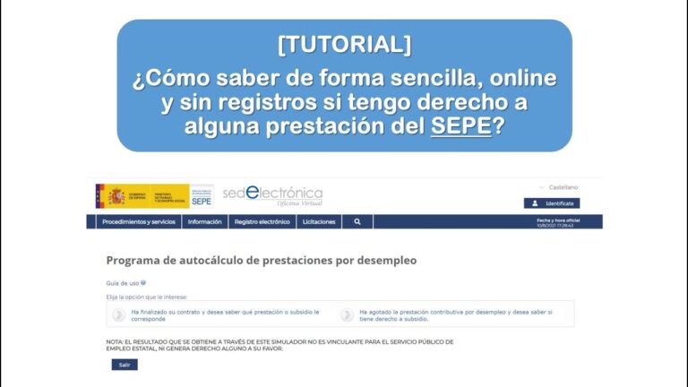 Guía Comprehensiva: Cómo Saber si Tengo Derecho a Paro en 2023